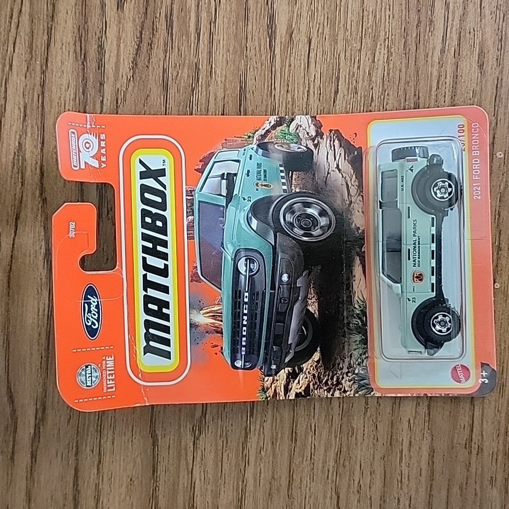 Matchbox Bronco toy car